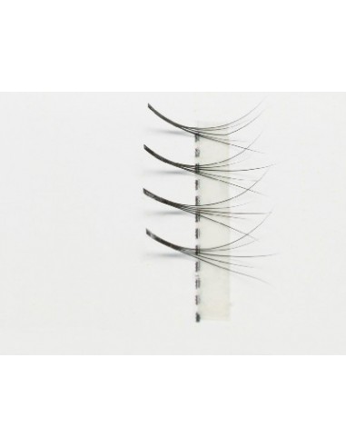 EXTENS.RUSSE-5D FX-CIL-C SOIE 12MM x160  PLAQ P-TF