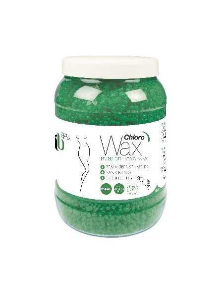 Cire-epilation Recyclable Verte Perles 1 kg