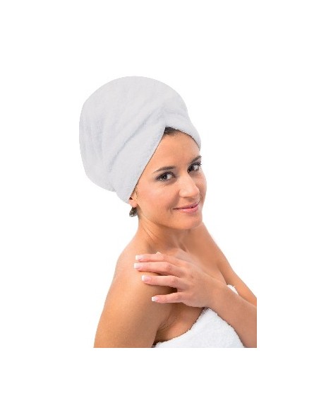 Bandeau turban d'eshétique Clio blanc
