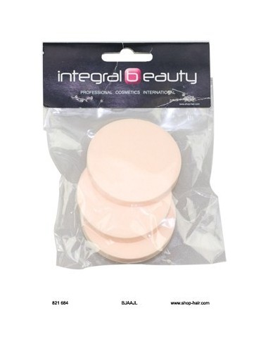 EPONGE ESTHETIQUE RONDE x3 LATEX D60mm H10mm     P