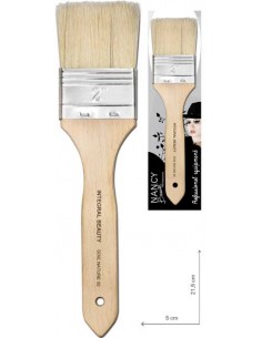 PINCEAU ESTHETIQUE 50MM APLICATION MASQUE SOIE   P 2