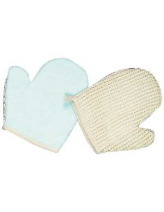 GANT DE MASSAGE SISAL+EPONGE                     P