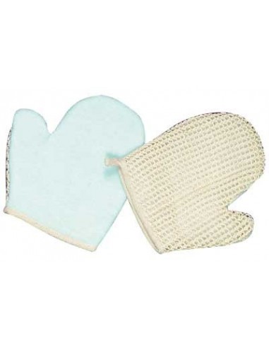 GANT DE MASSAGE SISAL+EPONGE                     P