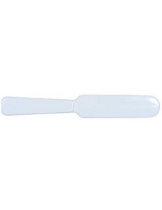 Spatule PVC Manche Blanc 15, cm 2