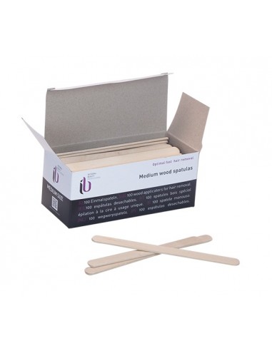 Spatules en Bois 110X8Mm Sachet de 100