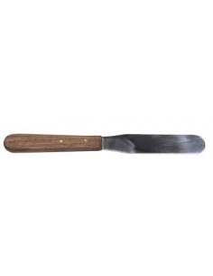 Spatule Inox Manche Bois 21 cm 2