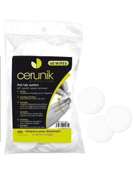 00-TAMPON DISSOL.VERNI ONGLES AvPINCETx60 CERUNI P