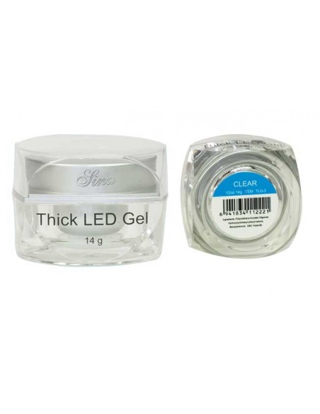 00-SINA-MANUC LED-UV-GEL EPAIS TRANSPARENT 14ml  P