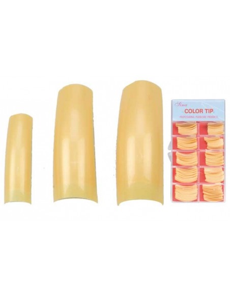 00-FAUX ONGLES PRO ARIEL ASSORTIS OR BOITEx100   P