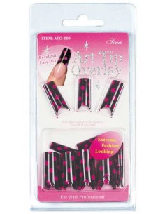 00-SINA FX ONG OVERLAY-TIPx24 NOIR POIS ROU  TF-P 2