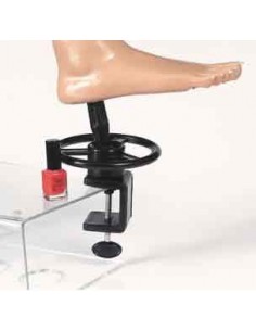 00-PIED TRAINING PEDICURIE AVEC FAUX ONGLES      P