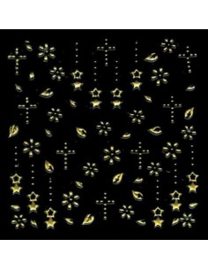 00-SINA-MANUC DECOR ONGLE DOREE FLEURS+XTS145 TF-P