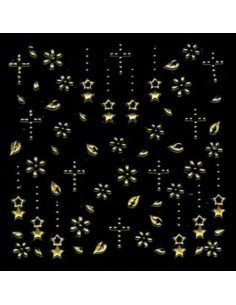 00-SINA-MANUC DECOR ONGLE DOREE FLEURS+XTS145 TF-P