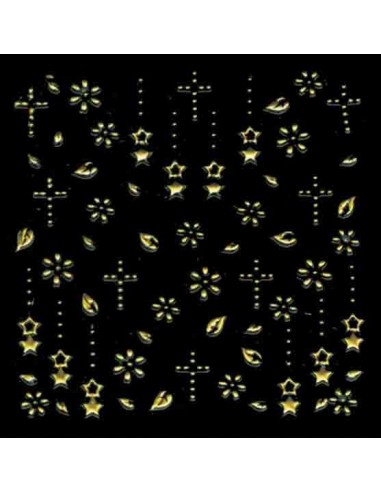 00-SINA-MANUC DECOR ONGLE DOREE FLEURS+XTS145 TF-P