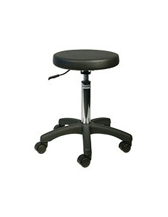TABOURET TAKA SUPER ECO NOIR55à75CmROULET.AXE11M P