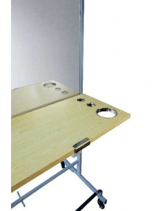 COIFFEUSE DOUBLE STUDY-2 AVEC 2 BRANCH.ELEC.     P