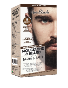 KIT COLORATION BARBE ET MOUSTACHE NOIR           P 2