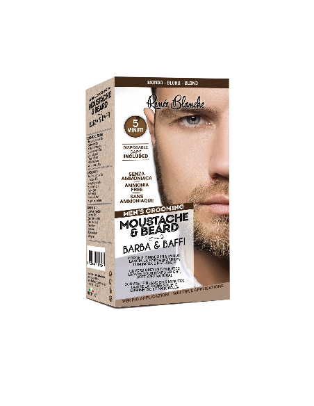 KIT COLORATION BARBE ET MOUSTACHE BLOND          P