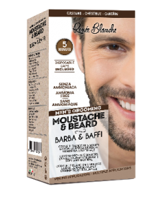 KIT COLORATION BARBE ET MOUSTACHE CHATAIN CLAIR  P 2