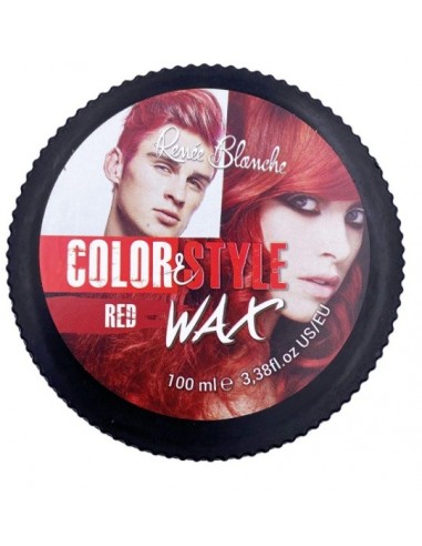 COLOR & STYLE WAX RED POT 100ML                  P