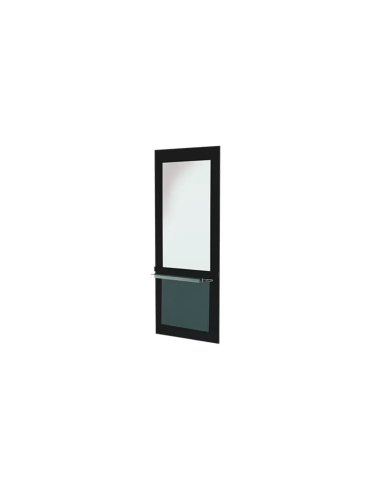 Coiffeuse NOTIL-1 Noire avec miroir...