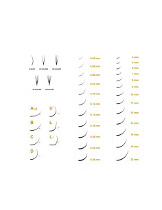 Kit faux-cils soie pour...
