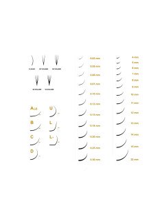 Kit faux-cils soie pour...