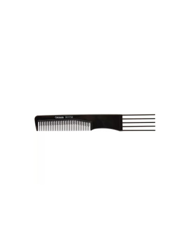Peigne a Fourches 5 dents ABS Noir...