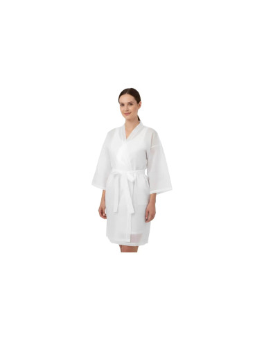 Peignoir Medium Blanc X10 Non Tissé