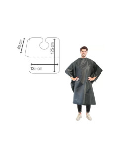 MAXI-CAPE CHANY NYLON  NOIR...